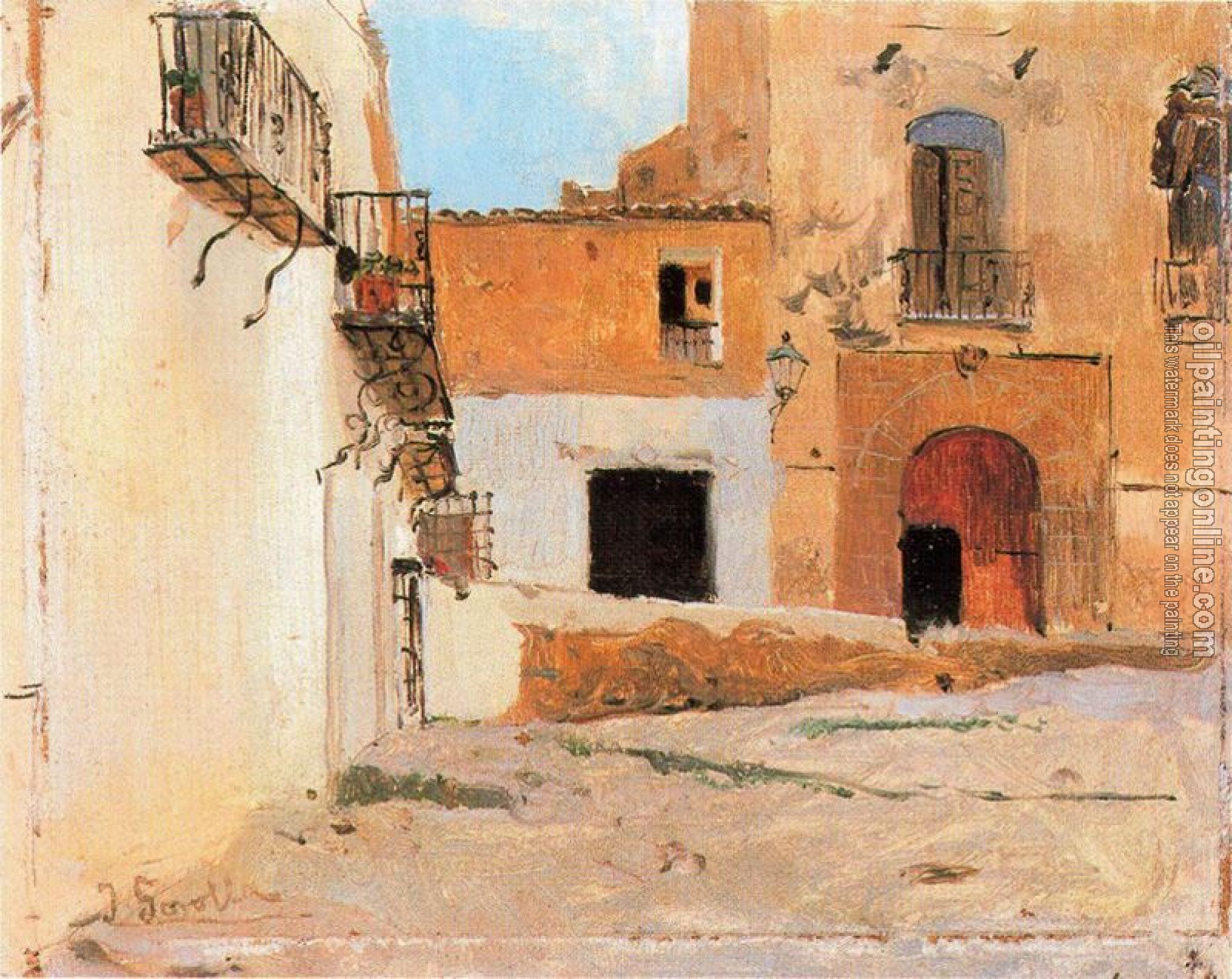 Joaquin Sorolla y Bastida - Square of Valencia